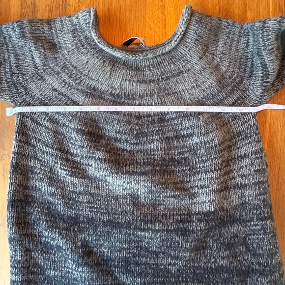 PRADA Gray Gradient Sweater Womens 2 38 Soft Wool Cashmere Australian Exclusive - Picture 8 of 13